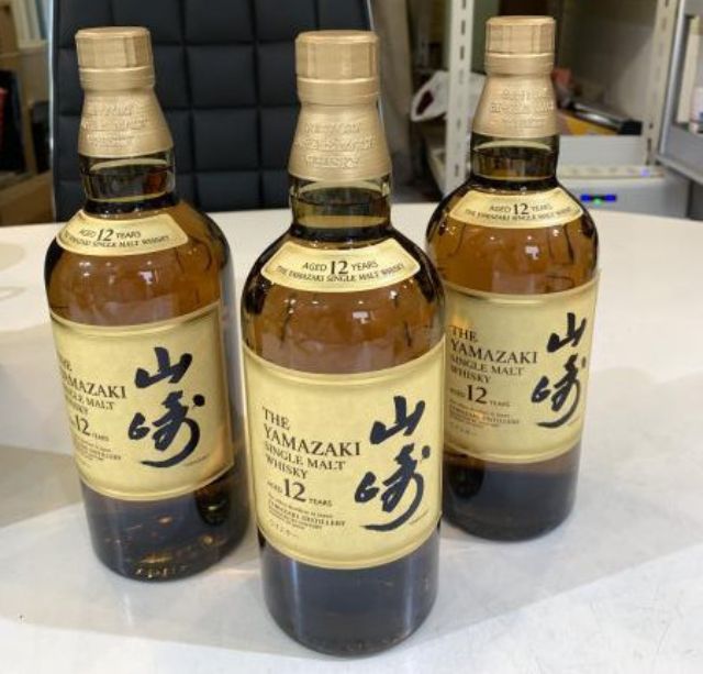 買取をした山崎ウイスキー